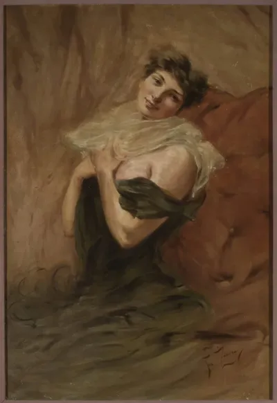 Portrait of a young woman
