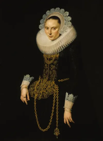 Portrait of a young woman