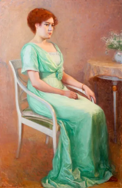 Portrait of a young woman