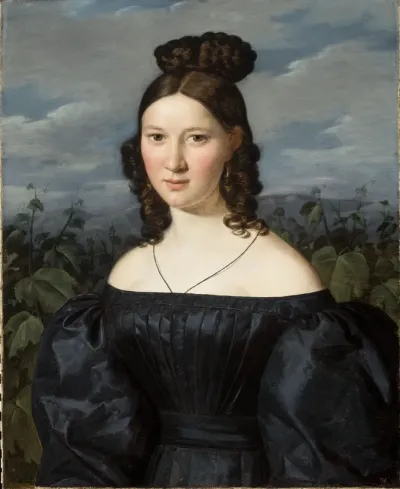Portrait of a young woman.