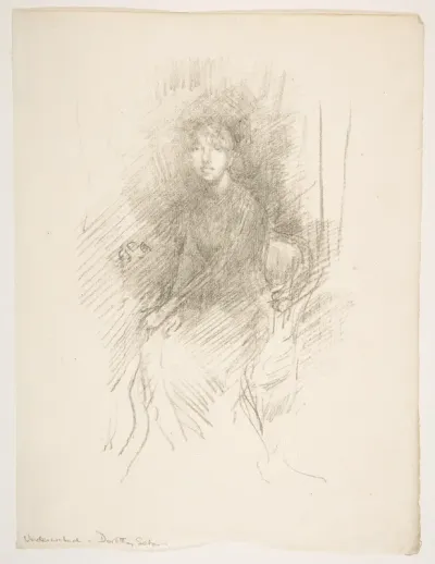 Portrait of a Young Woman (Miss Seaton) (Dorothy Seaton)
