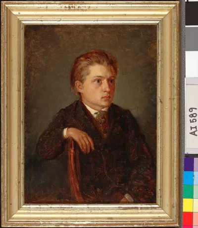 Portrait of a Younghood Friend (Hjalmar Montell)