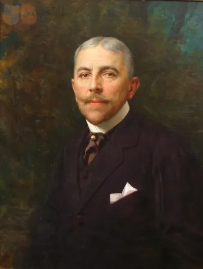 Portrait of Aalbrecht Arent del Court (1856-1924)