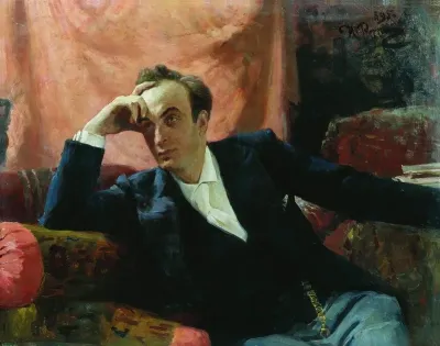 Portrait of actor Grigory Grigorievich Ghe