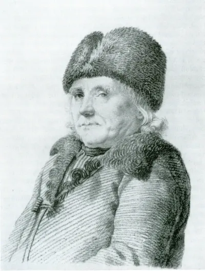 Portrait of Adolf Gottlieb Friedrich, father of Caspar David Friedrich