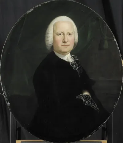 Portrait of Adriaan du Bois, Director of the Rotterdam Chamber of the Dutch East India Company, elected 1742