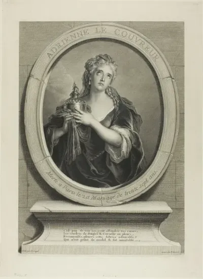Portrait of Adrienne Le Couvreur