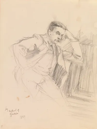 Portrait of Albert Edelfelt