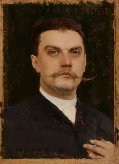 Portrait of Albert Edelfelt
