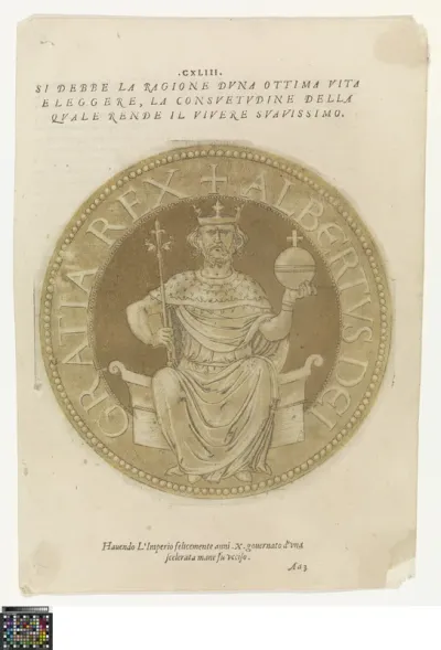 Portrait of Albert I, King of Germany