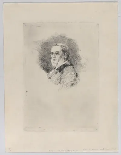 Portrait of Albert Jacquemart