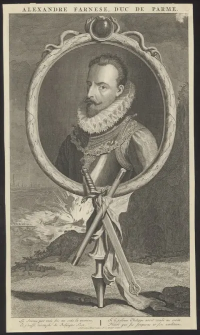 Portrait of Alexander Farnese, Duke of Parma
