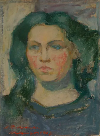 Portrait of Alma Rydeng (later Lönnberg)