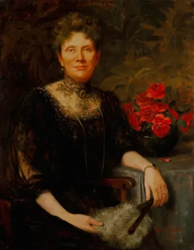 Portrait of Alvina Roosen