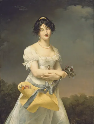 Portrait of Amélie-Justine Laidin de la Bouterie