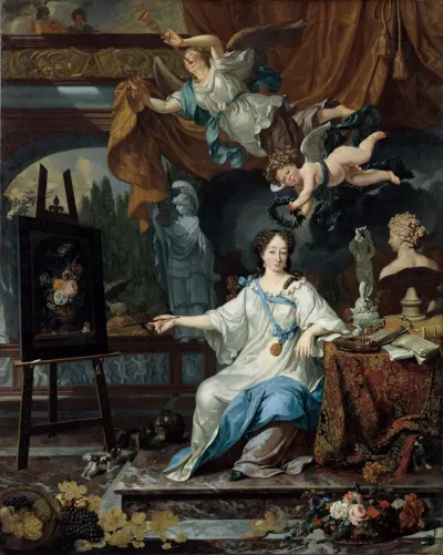 Portrait of an Artist in Her Studio