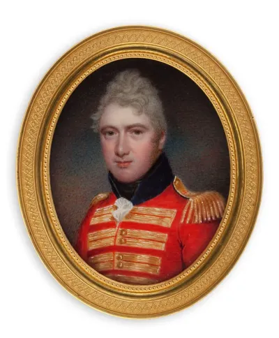Portrait of an English officer