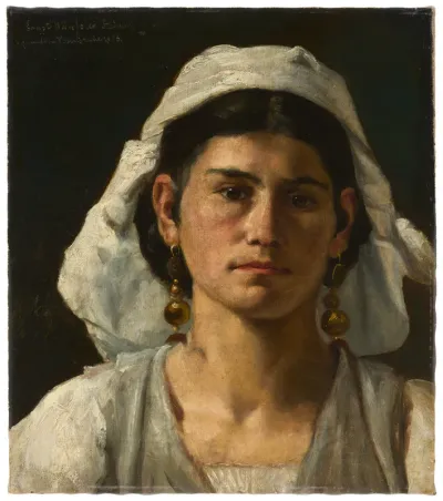 Portrait of an Italian Woman