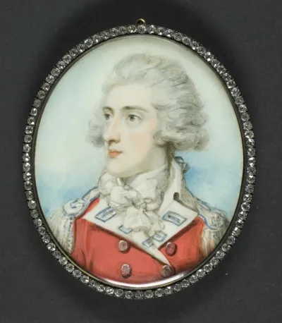 Portrait of an Officer of the 17th Foot, The Royal Leicestershire Regiment