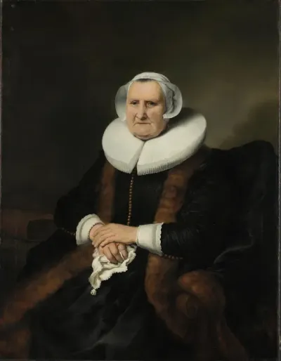 Portrait of an Old Lady, possibly Elisabeth Bas