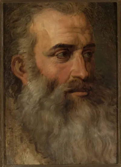 Portrait of an old man