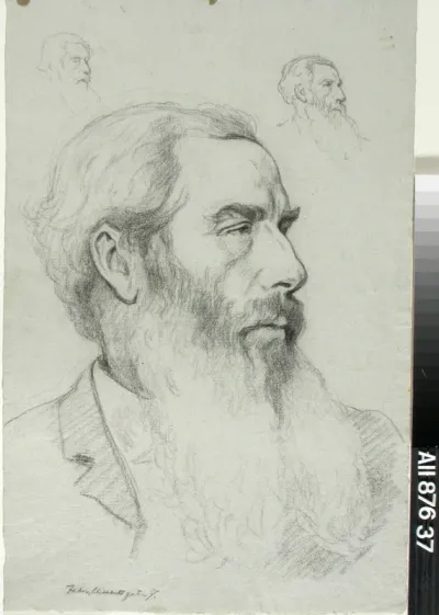 Portrait of an Older Bearded Man