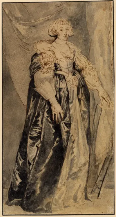 Portrait of an unknown lady