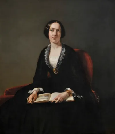 Portrait of an unknown lady