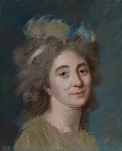 Portrait of an unknown woman