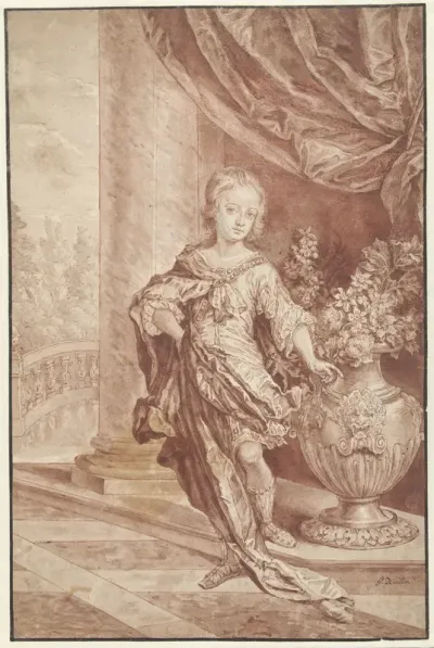 Portrait of an Unknown Young Man in an Imagined Roman Costume