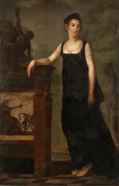 Portrait of Anna Van Damme