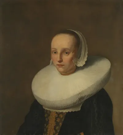 Portrait of Anna van der Does (1609-1650)
