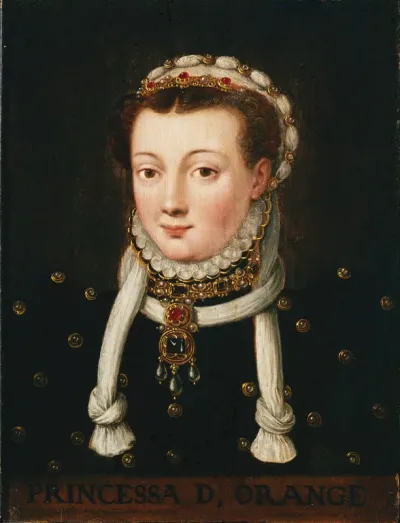 Portrait of Anna van Egmond