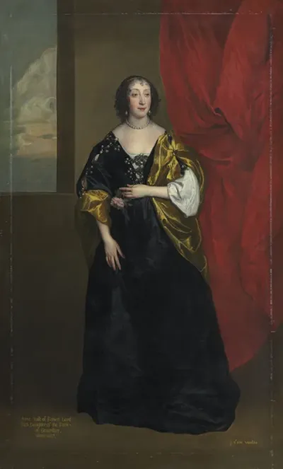 Portrait of Anne Cavendish, Lady Rich (1612-1638)