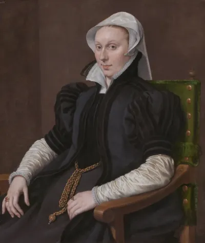 Portrait of Anne Fernely, pendant to Sir Thomas Gresham