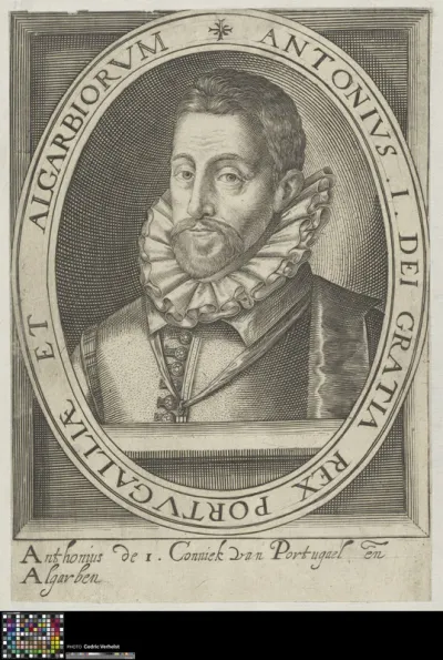 Portrait of António of Crato, prince of Portugal