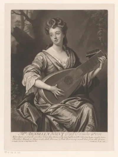 Portrait of Arabella Hunt (1662-1705)