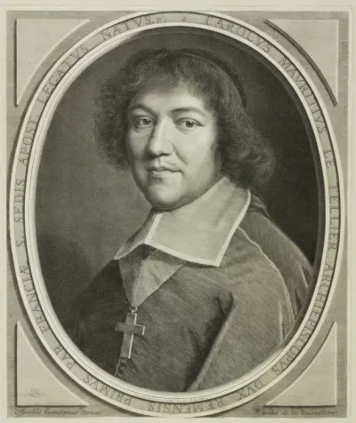 Portrait of Archbishop Charles-Maurice le Tellier