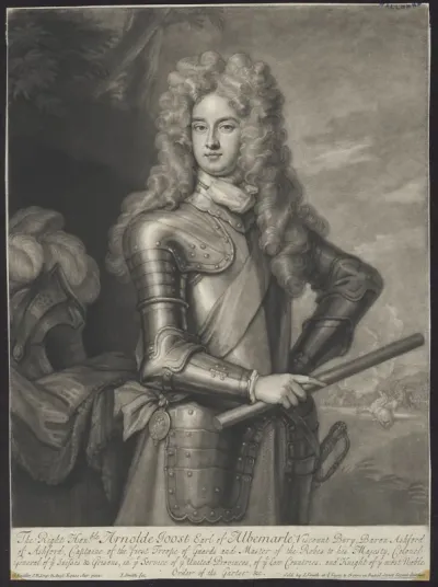 Portrait of Arnolde Joost Earl of Albemarle