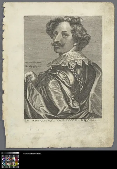 Portrait of artist Anthony van Dyck
