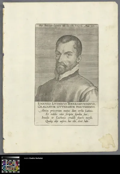 Portrait of artist Jan Lievens