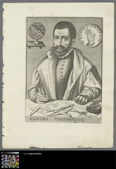 Portrait of astrologer Jean Taisnier