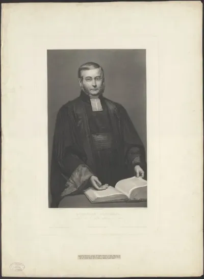 Portrait of Athanase Coquerel, reformed minister in Paris