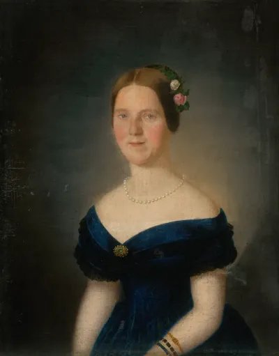 Portrait of Augusta Tibély, née Grossmann