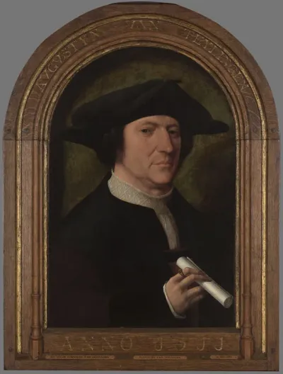 Portrait of Augustijn van Teylingen