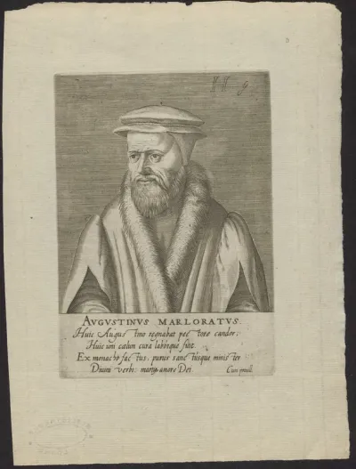 Portrait of Augustinus Marloratus