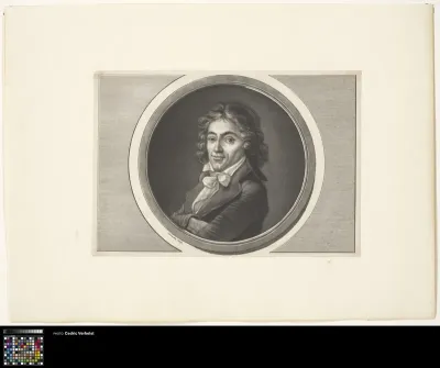 Portrait of author and revolutionary Camille Desmoulins