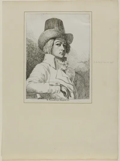 Portrait of B. Reading, Engraver