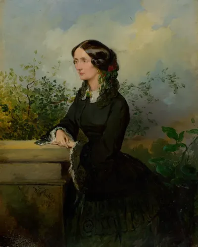 Portrait of Baroness Hedviga Ledererová, née Mednyánszka