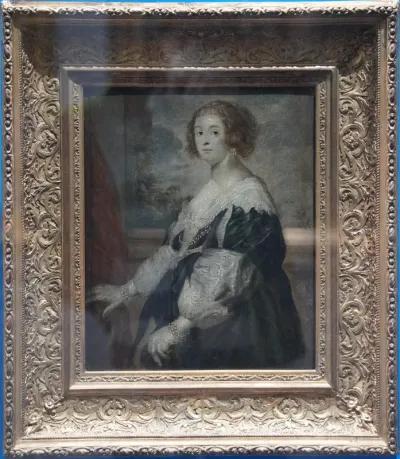 Portrait of Béatrice de Cusance, princess of Cantecroix, Duchess of Lorraine (1614-1663)